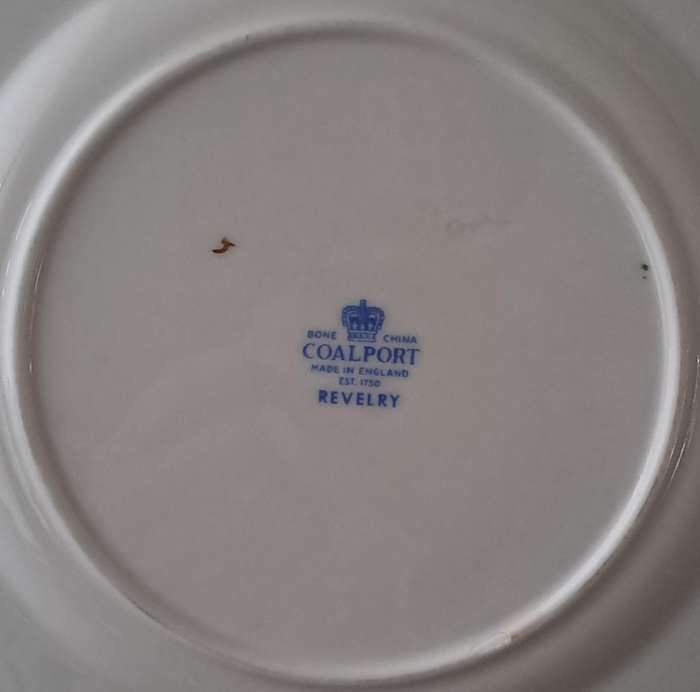Coalport 'Revelry' Starter Plate
