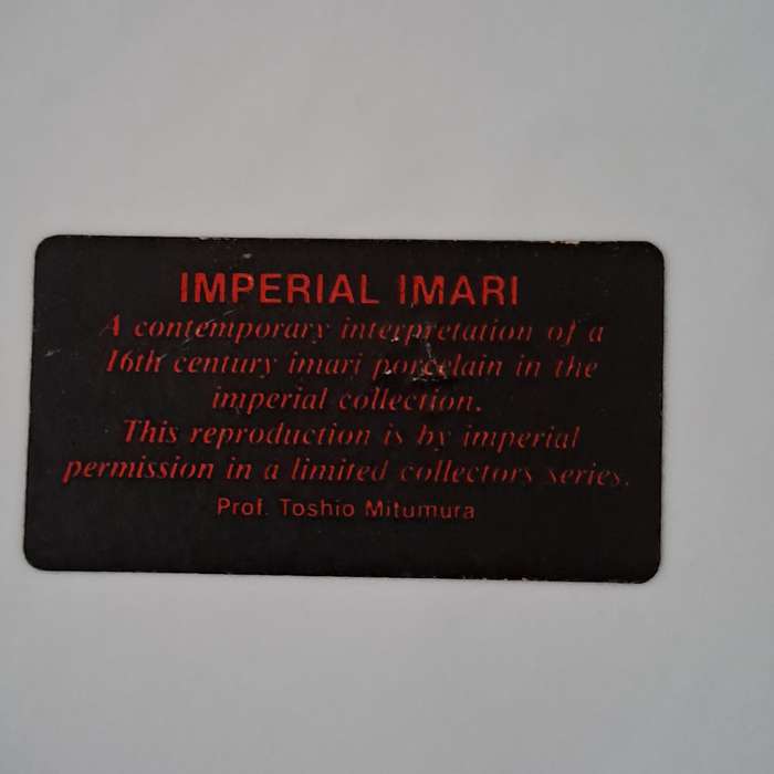 Imperial Imari Octagonal Plate