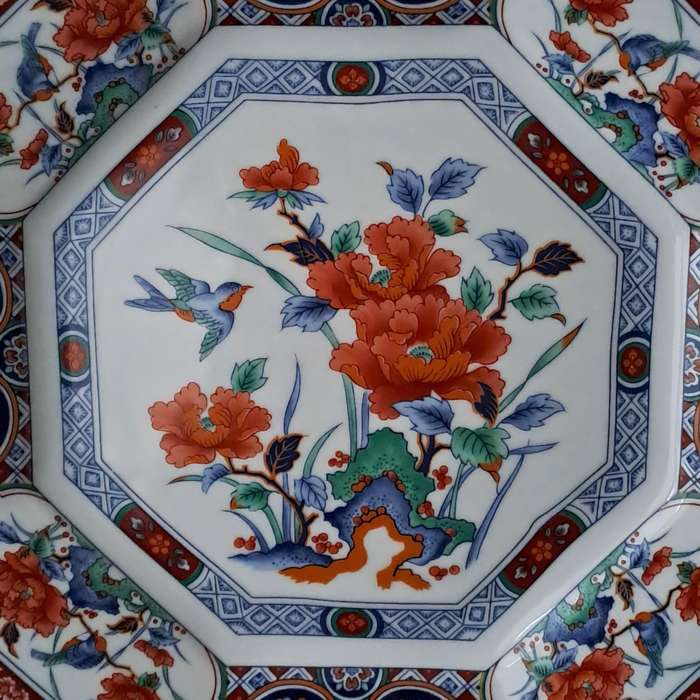 Imperial Imari Octagonal Plate