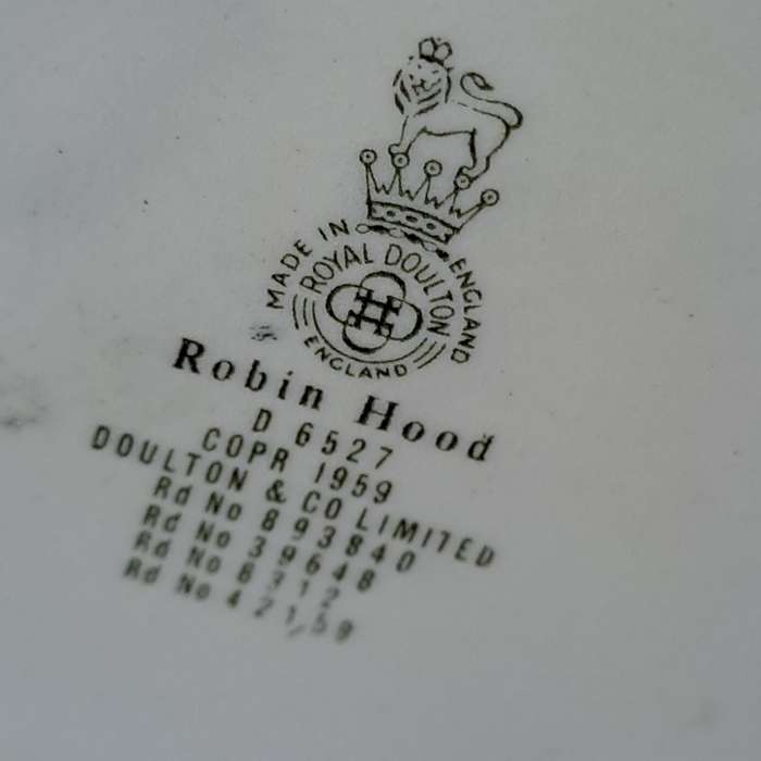 Royal Doulton Large Character Jug 'Robin Hood' - RESERVED FOR G2K