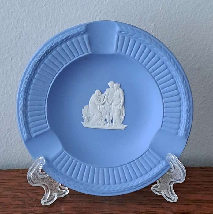 Wedgwood Jasperware Fluted Ashtray - Boxed