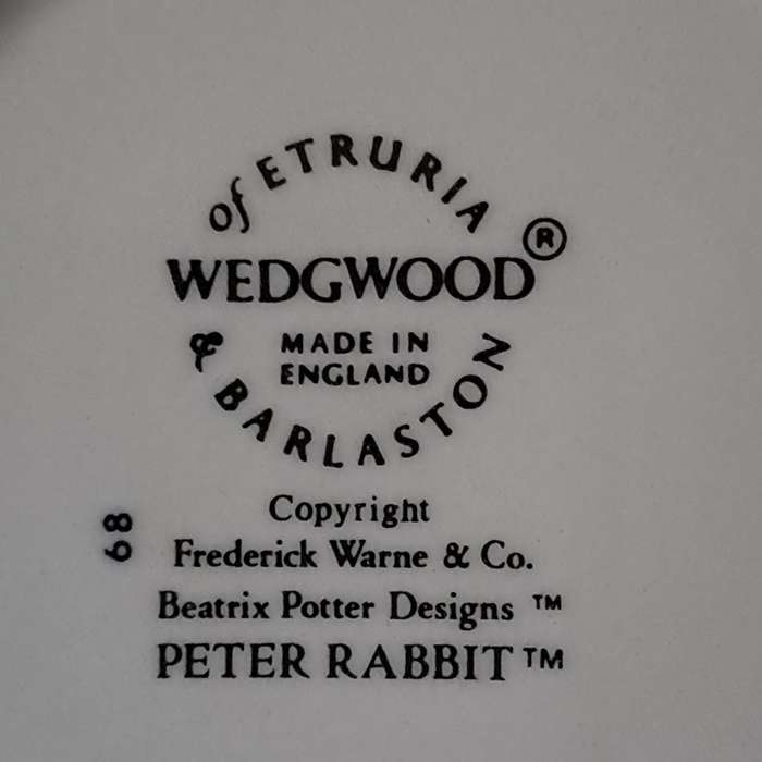 Wedgwood Beatrix Potter 'Peter Rabbit' Porridge Bowl