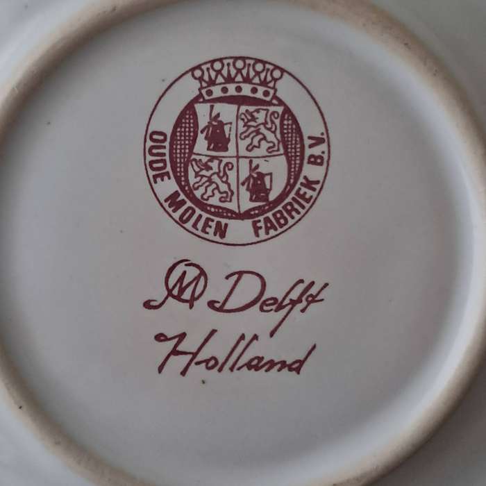 Delft Windmill Plate