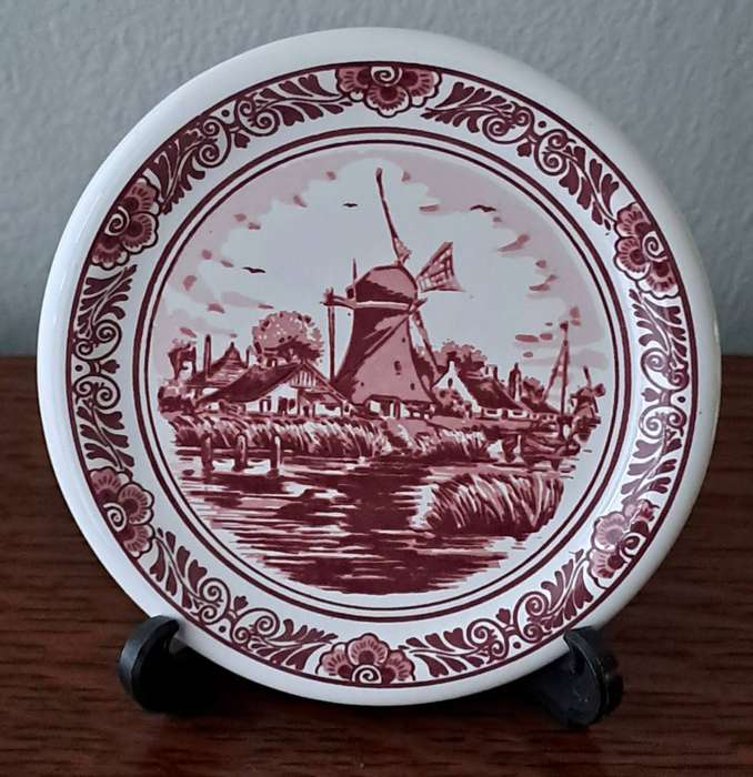 Delft Windmill Plate