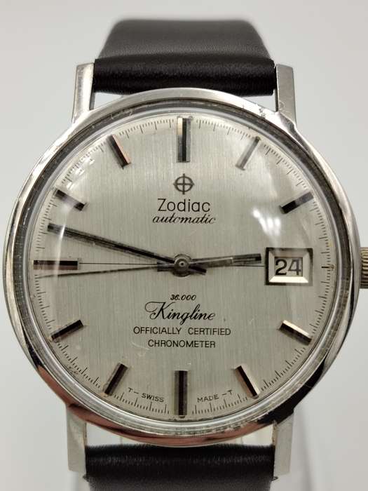 Zodiac 36.000 Kingline vintage men's watch 34mm