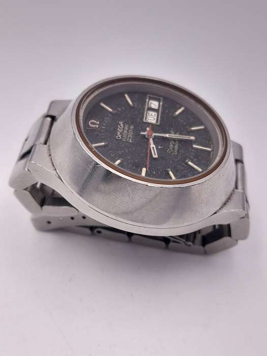 Omega F300 cone watch WORKING 40mm ex crown 46mm lug to lug