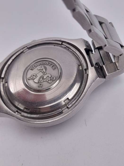 Omega F300 cone watch WORKING 40mm ex crown 46mm lug to lug