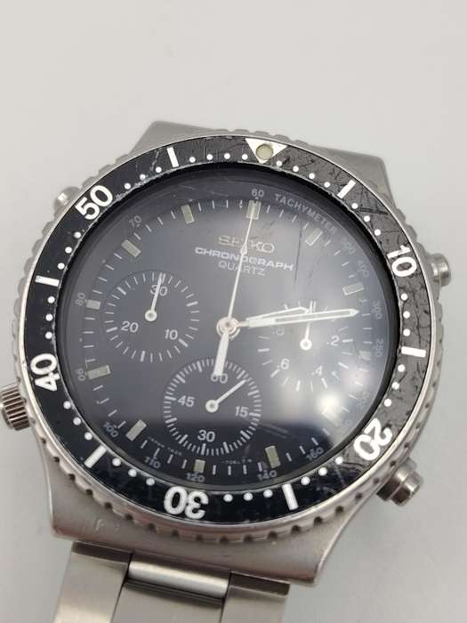 Seiko 7A28 7040 40mm ex crown
