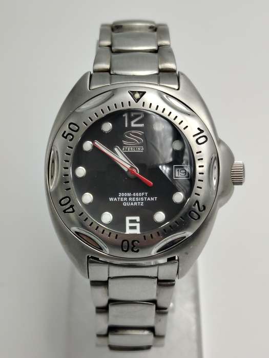 Sterling quartz 35mm ex crown
