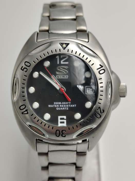 Sterling quartz 35mm ex crown
