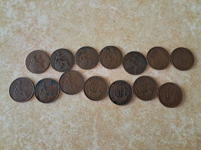 Coin Lot - Various Coins and Pendants