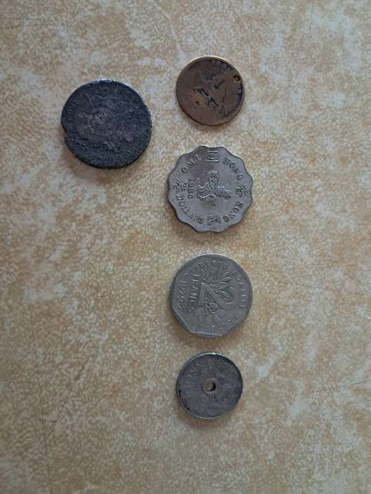 Coin Lot - Various Coins and Pendants