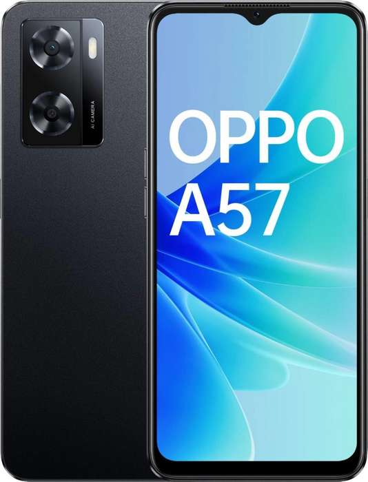 OPPO A57 64GB 4G Dual SIM- Black (MTN Locked)