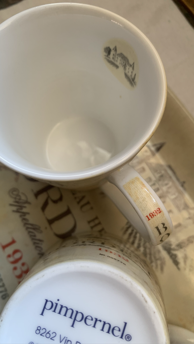Pimpernel 8262 Vin De France Mugs and Tray