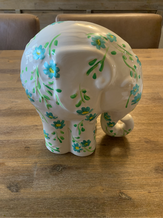 Elephant Porcelain Ornament