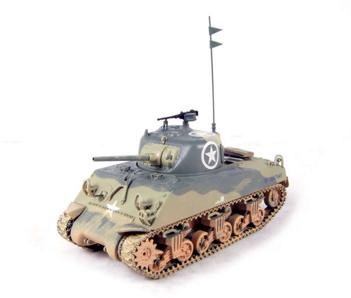 M4 A3 Sherman Tank US Army 2nd division, Sicily, 1943