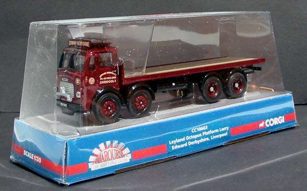 Leyland Mouthorgan Cab, 8 Wheel Flatbed,