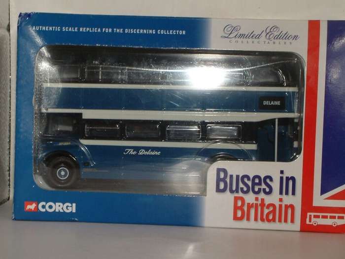 ROUTEMASTER 1:50 " DELAINE " EXCELLENT.(Buses In Britain )