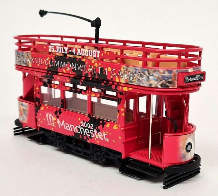 Open Top Tram Manchester 2002 Diecast Model