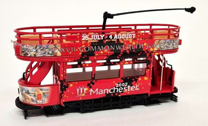 Open Top Tram Manchester 2002 Diecast Model