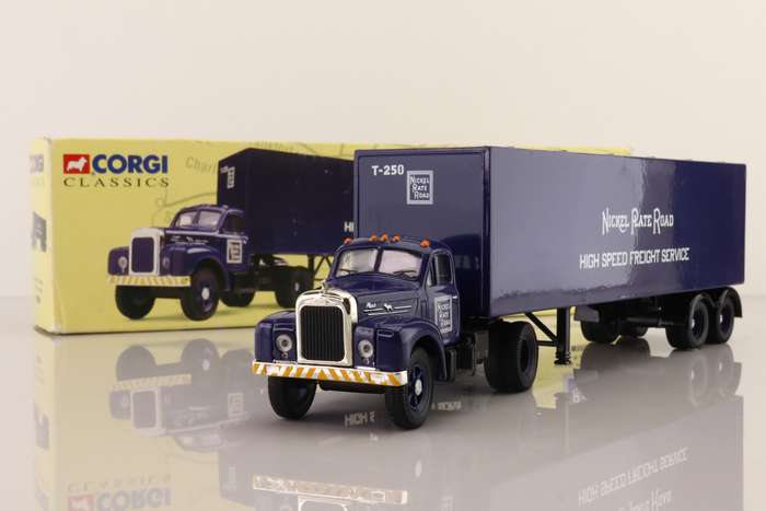 Mack B Series Artic Box Van, Nickel Plate Road