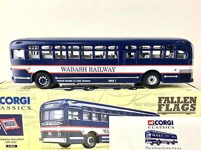 GM 4507 BUS WABASH RAILWAY 40TH ANIV. RARE VINTAGE