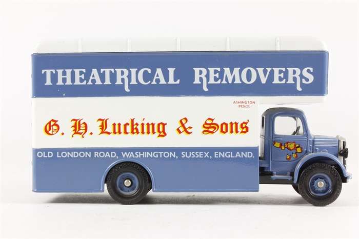Bedford Pantechnicon Removals Truck Luckings