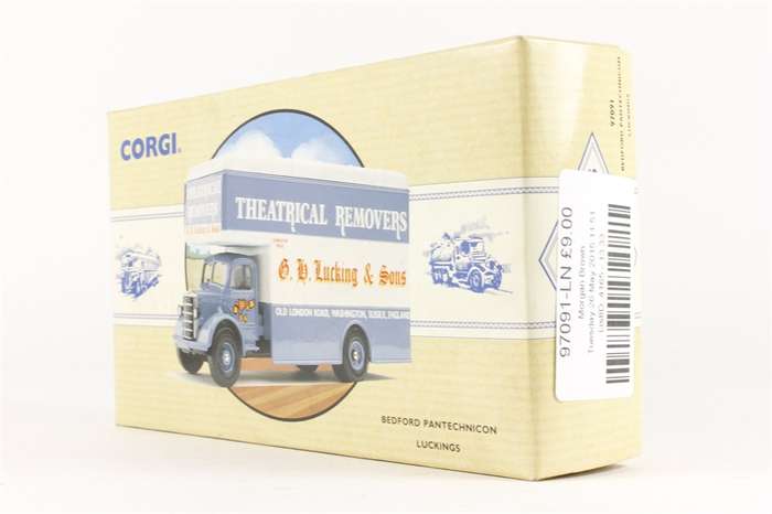 Bedford Pantechnicon Removals Truck Luckings
