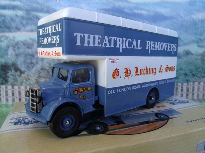 Bedford Pantechnicon Removals Truck Luckings