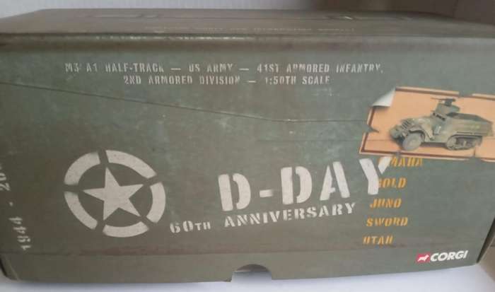 M3 A1 HALF TRACK US ARMY 41ST ARMORED INFANTRY AND DIV