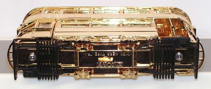The Queen`s Golden Jubilee London Tram, `1952-2002 Gold Plated
