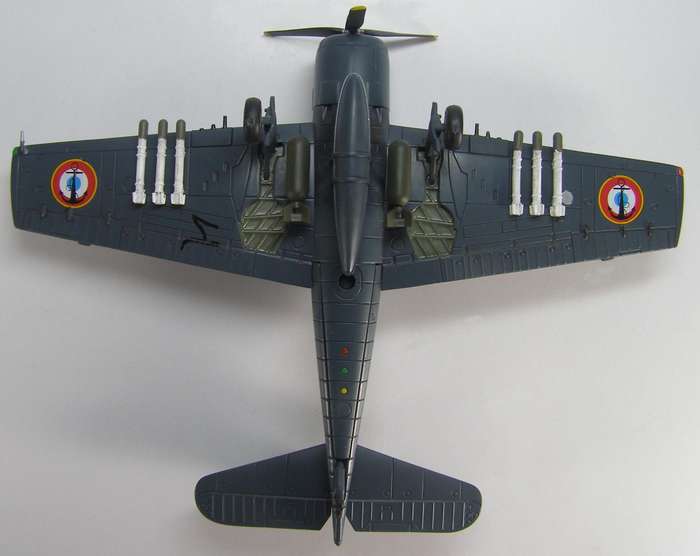 F6F-3 Hellcat Flottille 1F French Navy No.7