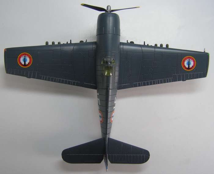F6F-3 Hellcat Flottille 1F French Navy No.7