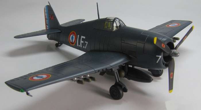 F6F-3 Hellcat Flottille 1F French Navy No.7