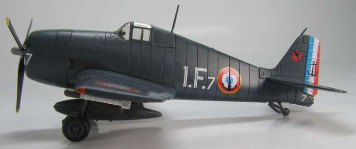 F6F-3 Hellcat Flottille 1F French Navy No.7