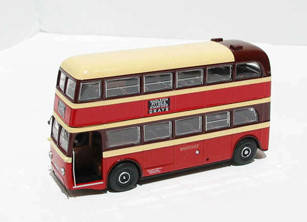 AEC Q side engine, front ent. 1930's d/deck bus "Westcliffe On Sea"