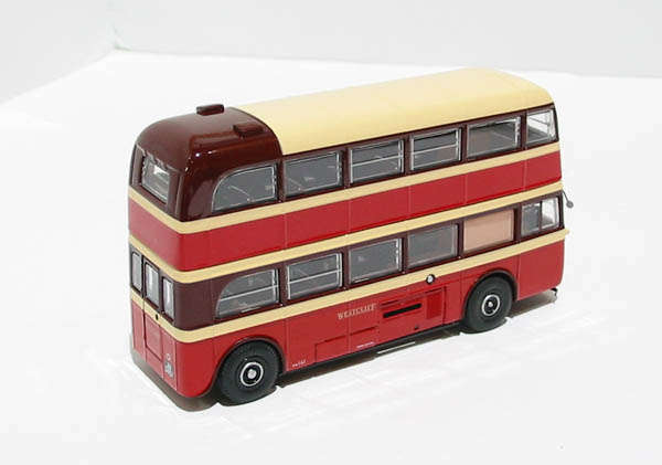 AEC Q side engine, front ent. 1930's d/deck bus "Westcliffe On Sea"