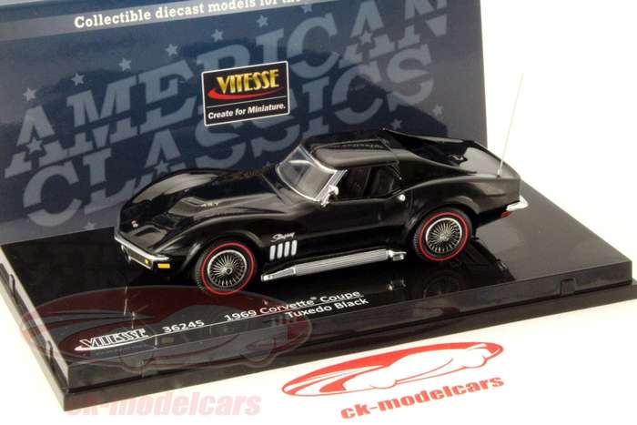 Chevrolet Corvette Stingray 427 Coupe year 1969 Tuxedo Black
