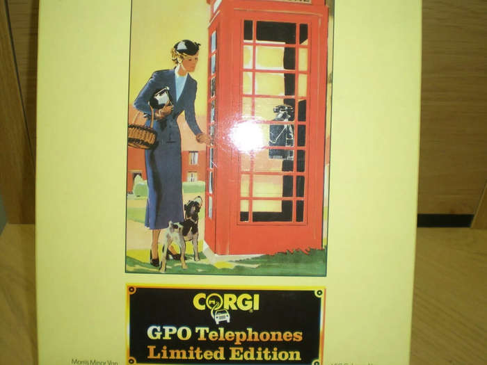 GPO Telephones Set AEC Cabover & Morris Minor Van