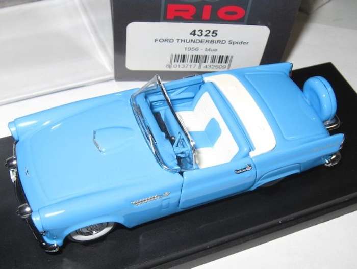Ford Thunderbird Cabriolet 1956 BLUE