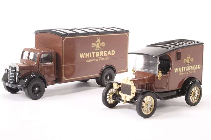 BEDFORD OB & FORD MODEL T VAN - WHITEBREAD' Ltd Ed.