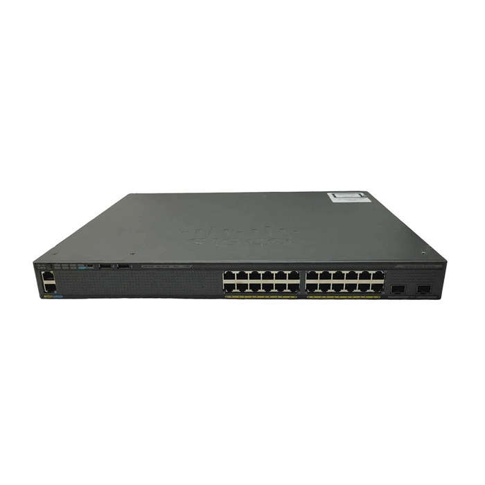 Cisco 2960X WS-C2960X-24TD-L 24-Port Gigabit Managed Network Switch