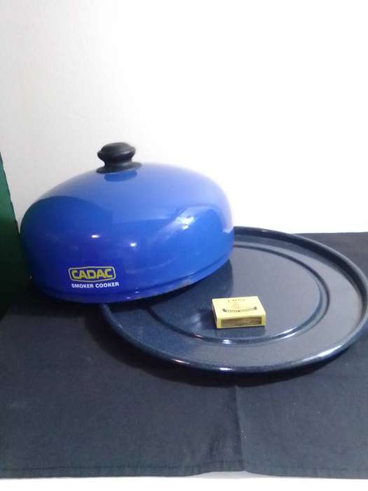 Meat platter with a Cadac dome/hood to serve your guests at the braai or cook-out.