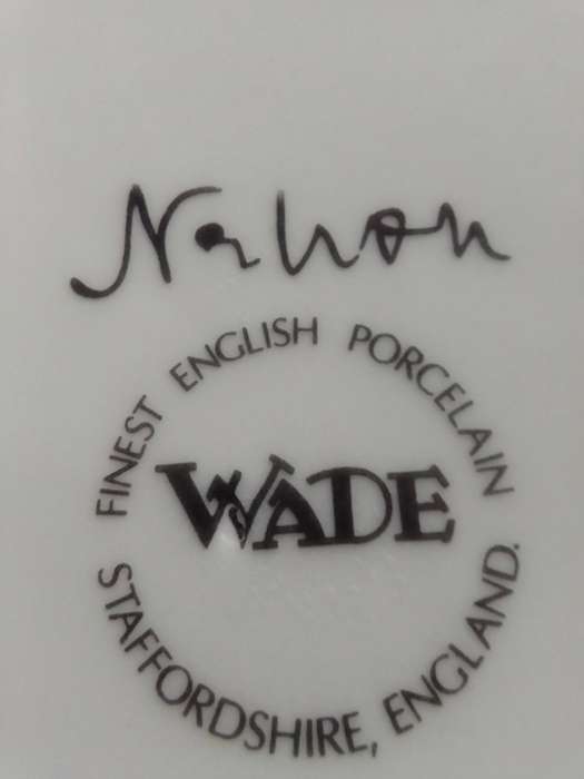 Wade ship's Decanter. Pussers, British Navy Rum Admiral Lord Nelson empty Ships Wade 1980 Decanter.