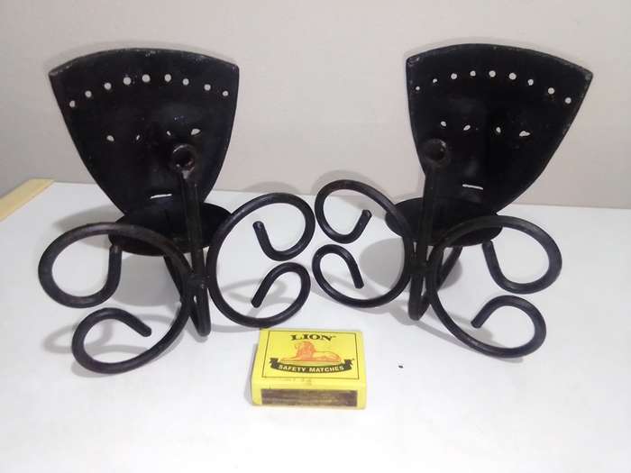 Wow  2 x Phantom of the Opera Masks wall mounted Candle holders