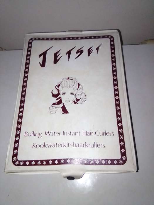 Vintage JETSET 24 Heated Hair Rollers Curlers Boiling Water Rollers boxed and in good condition.