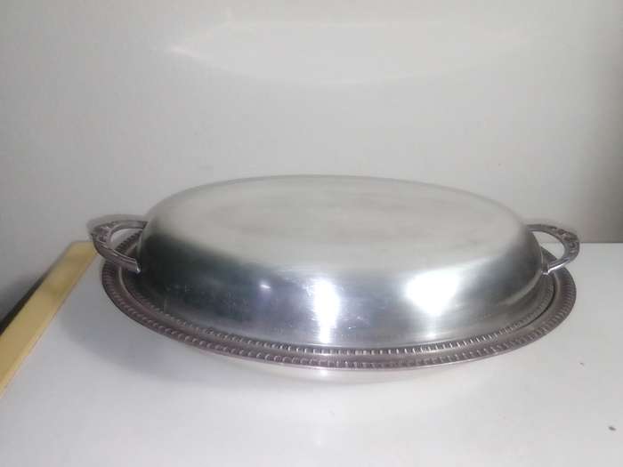 Vintage EPNS Lidded Tureen vintage Silver Plate Covered Serving Dish Silver Plated Oval Serving Dish