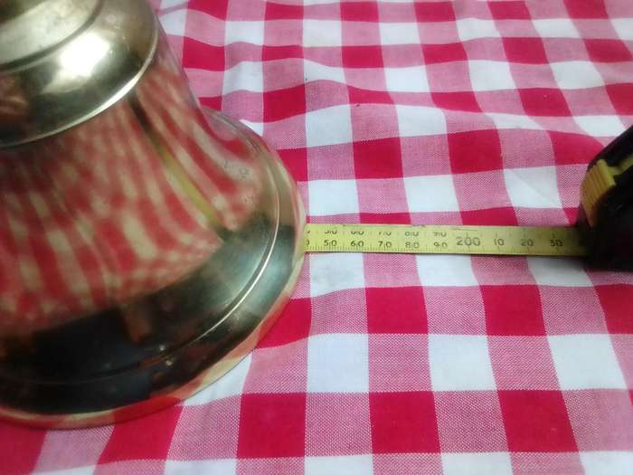 Old vintage Solid and Heavy all Brass including striker Ship's Bell. Ideally for the " Last Round "