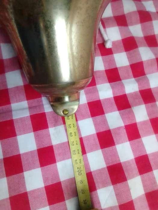 Old vintage Solid and Heavy all Brass including striker Ship's Bell. Ideally for the " Last Round "