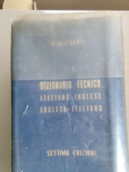 Afrikaans dictionary 1067 p and Italian to English/English to Italian Technical dictionary 1642 p